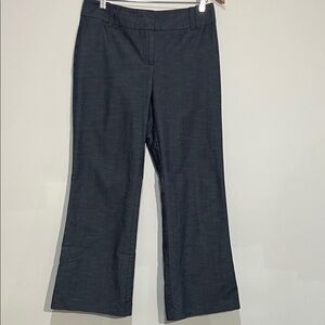 LOFT Dark Gray Flare Pants
